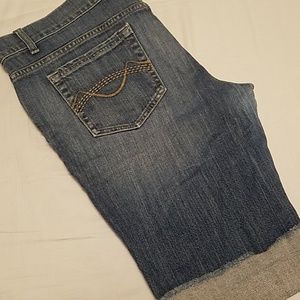 Mossimo Denim Bermuda Shorts